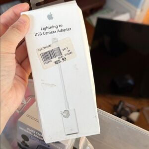 Apple Lightning to USB Adapter - White